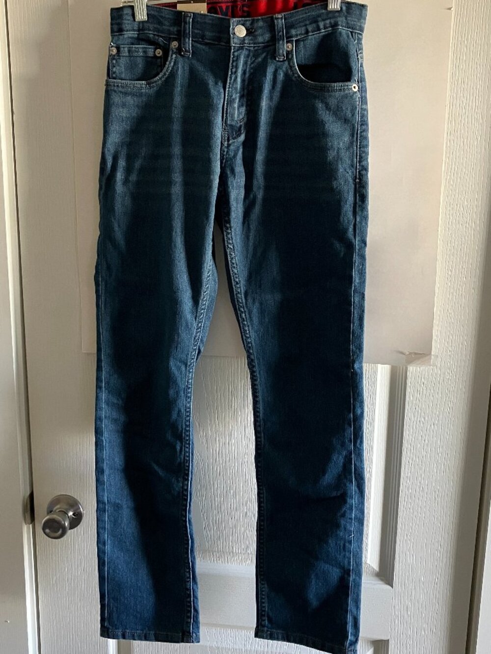 Levi's 511 Youth Slim Flex Stretch Jeans Size 16 (28x30) Boy's Blue Denim